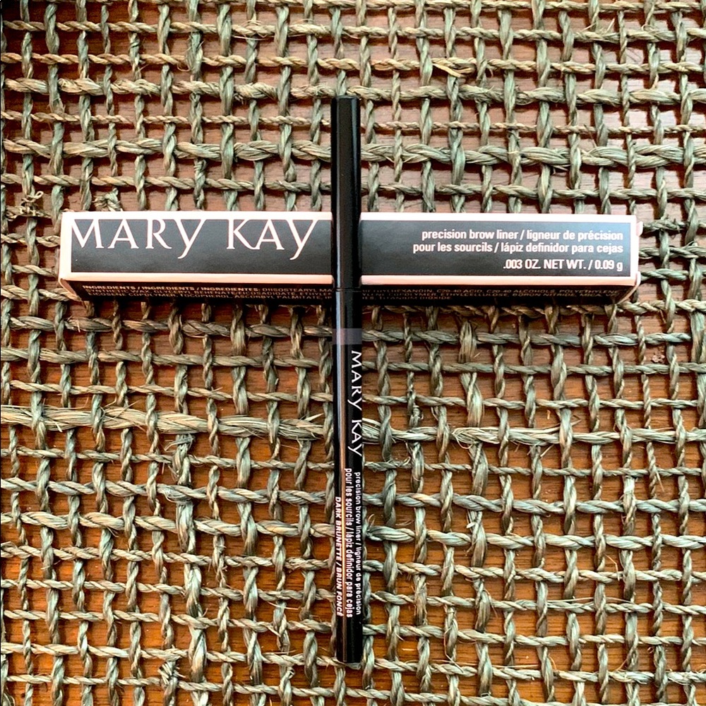 Mary Kay NIP Precision Dark Burnt Brown Brow Liner